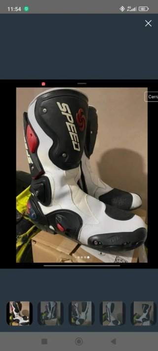 Botas de Moto Speed Talla 45 Deportivas