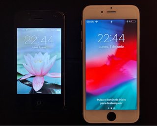 Lote Teléfonos II: iPhone 4 y 6, LEA DESCRIPCIÓN