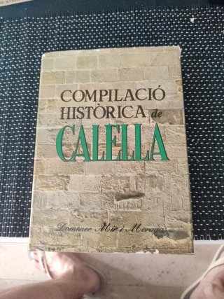 Libro sobre la historia de Calella