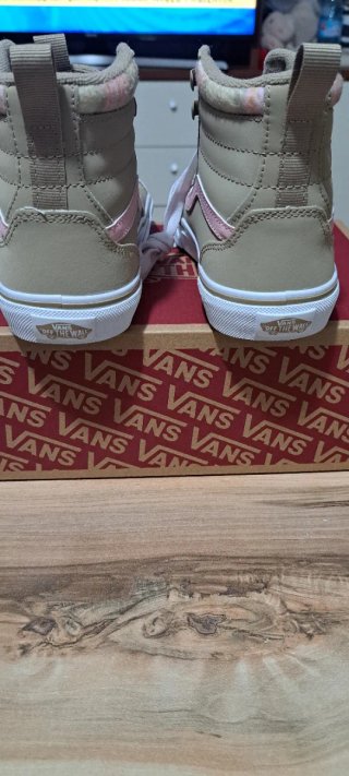 Scarpe Vans Junior Beige/Rosa