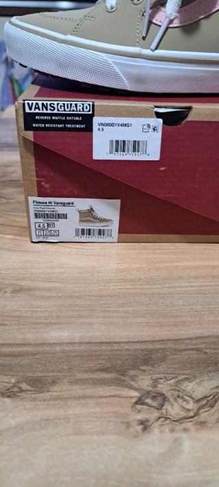 Scarpe Vans Junior Beige/Rosa