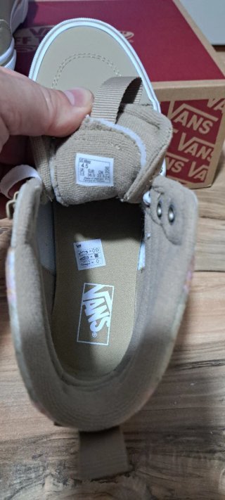 Scarpe Vans Junior Beige/Rosa