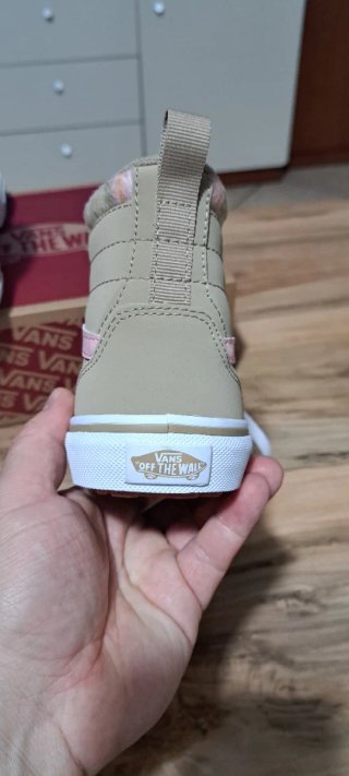 Scarpe Vans Junior Beige/Rosa