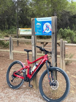 Scott Strike e-Bike Montaña Roja