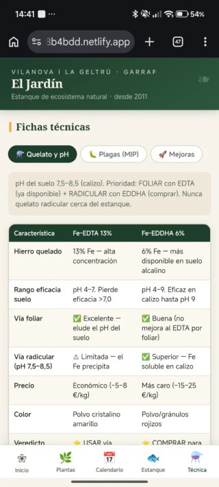 Organiza tus tareas para el jardín y estanque