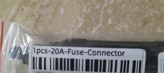 2 Conectores MC4 com Fusível 20A sistema solar