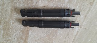 2 Conectores MC4 com Fusível 20A sistema solar