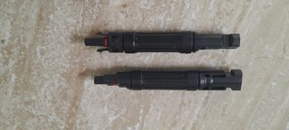 2 Conectores MC4 com Fusível 20A sistema solar