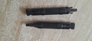 2 Conectores MC4 com Fusível 20A sistema solar