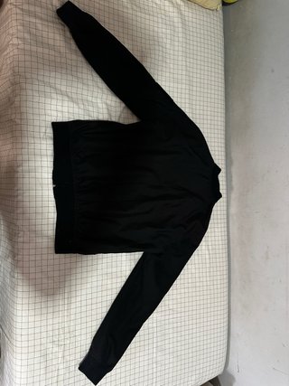 Chaqueta bomber negra