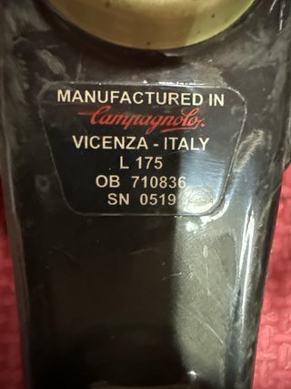 Bielas Campagnolo Record 10v Carbono