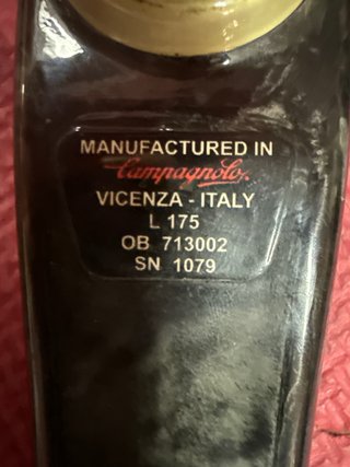 Bielas Campagnolo Record 10v Carbono