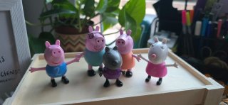 Figuras Peppa Pig (Set 5 personajes)