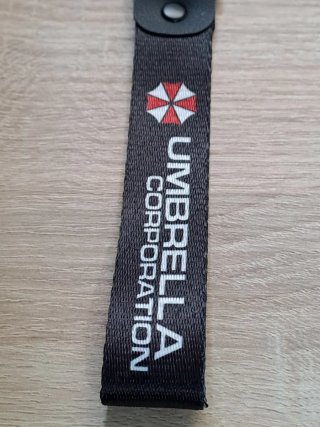 Llavero Umbrella Corporation Negro