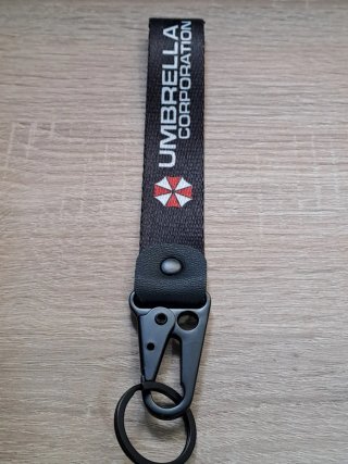 Llavero Umbrella Corporation Negro