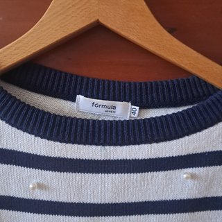 Jersey rayas perlas Formula