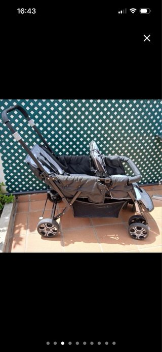 Carro de bebe gemelar Bebeconfort
