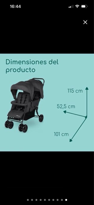 Carro de bebe gemelar Bebeconfort