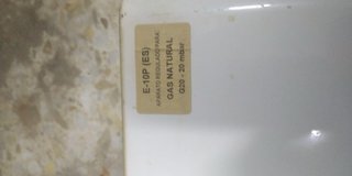 Calentador Gas Natural 10L Blanco