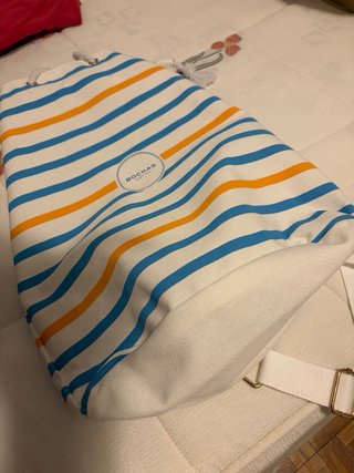 Bolsa de playa Rochas rayas