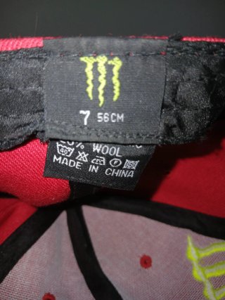 Gorra Monster Energy Roja