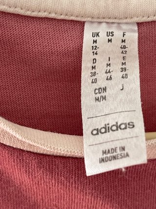 Camiseta Adidas Mujer Logo Grande