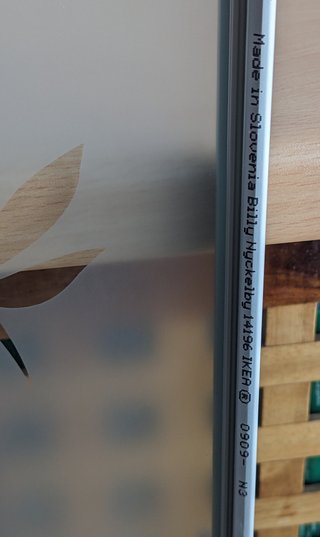 NUEVA Puerta IKEA Billy/Besta Högbo serigrafiada