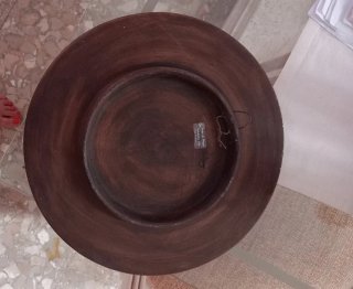 Plato Cerámica Manises Viuda Miguel Hernández CHz