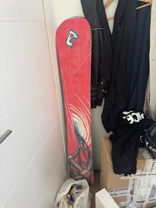 Tabla y fijaciones Snowboard Method