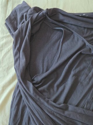 Camiseta premamá y lactancia azul marino
