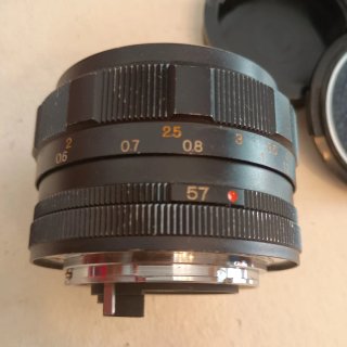 Konica Hexanon AR 57mm f1.4 objetivo