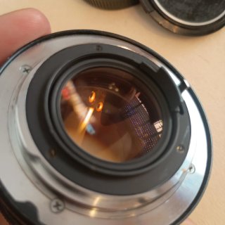 Konica Hexanon AR 57mm f1.4 objetivo