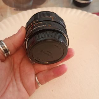 Konica Hexanon AR 57mm f1.4 objetivo