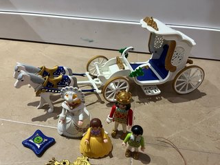 Lote Playmobil Carruaje y Figuras