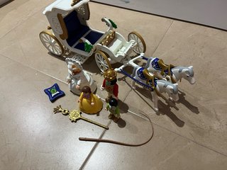 Lote Playmobil Carruaje y Figuras