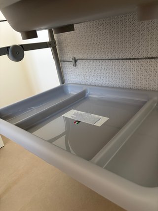 Bañera cambiador bebé ergonómica