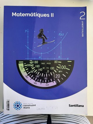 Matemàtiques II Santillana 2o de bachillerato