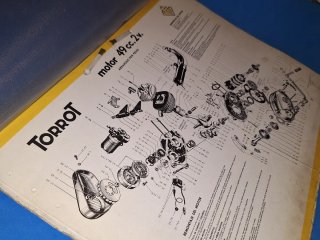 Manual  innovaciones y Despiece Torrot Ciclomotore