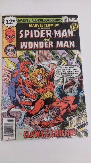 Marvel Team Up 78 Marvel 1979 UK