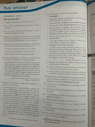Lengua y Literatura, 4 ESO, Operación mundo