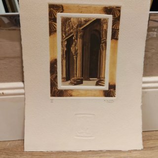 Grabado Original Mariano Castillo