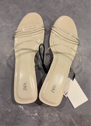 Sandalias Zara Vinilo Talla 39