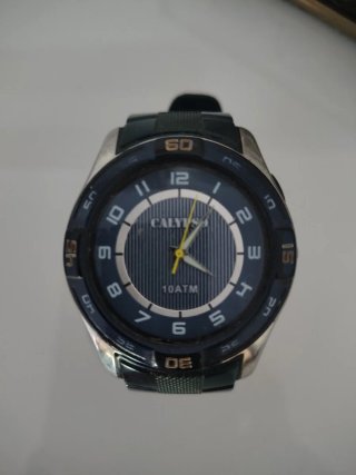Reloj Calypso Azul y Plateado