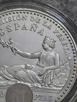 2000 Pesetas 2001 - Plata 925 - Memoria peseta