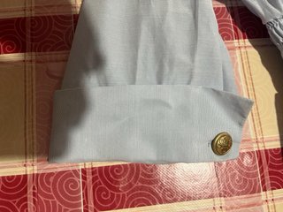 Vestido camisero Zara azul talla M