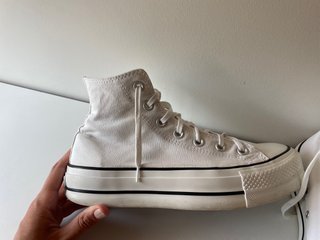 Converse All Star Blancas tela