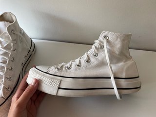 Converse All Star Blancas tela