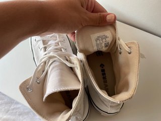 Converse All Star Blancas tela