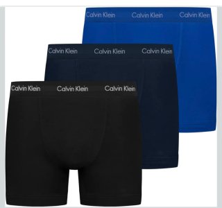 Pack 3 Calzoncillos Bóxer Calvin Klein Hombre