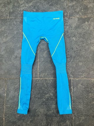 Pantaloni termici Reusch blu/giallo taglia S/XS